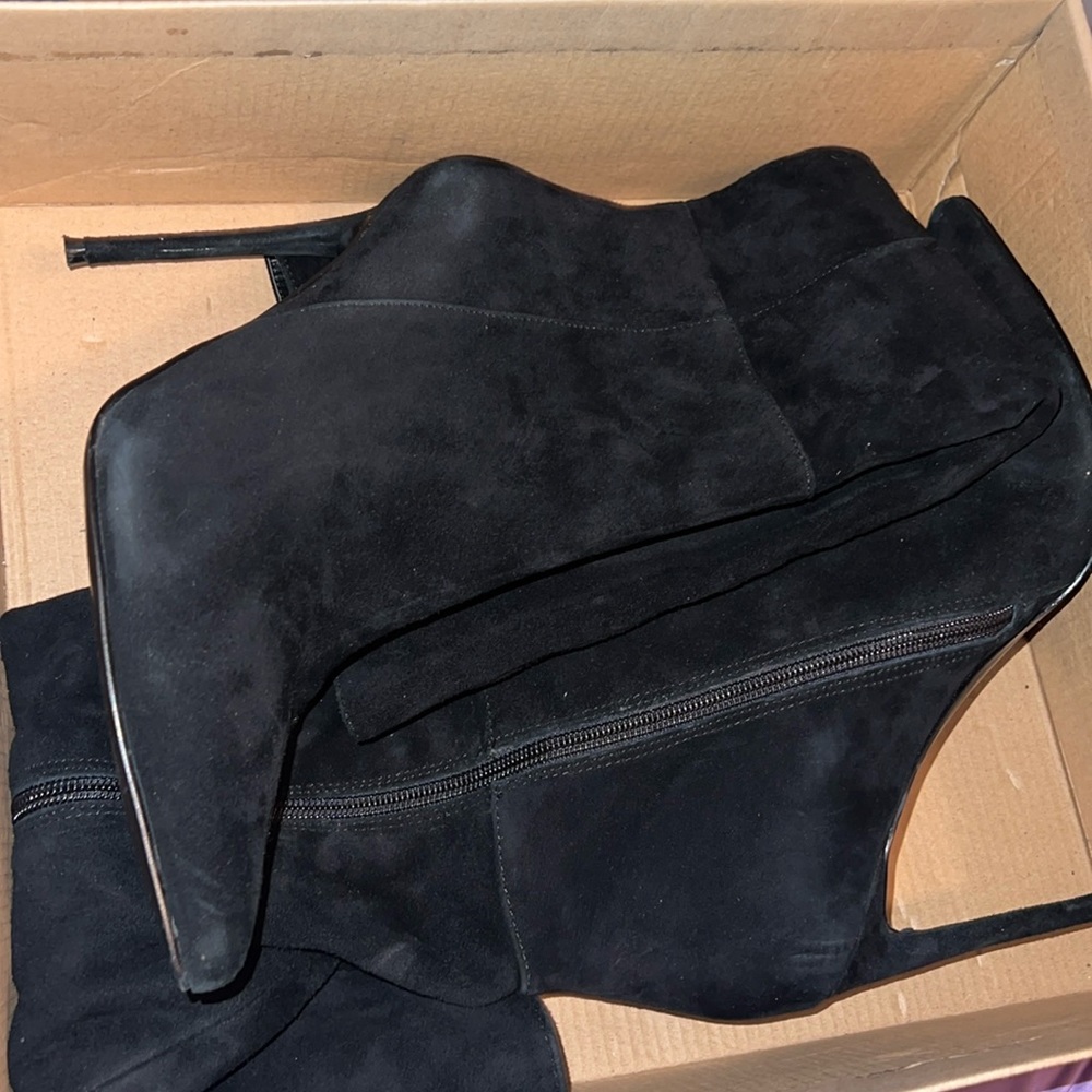 Steve Madden “Izetta” heel boots.
